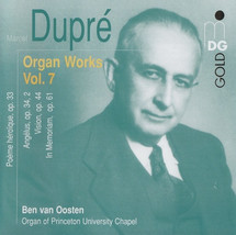 Marcel Dupré - Organ Works Vol. 7 (Cd Album 2005 ) - £7.98 GBP