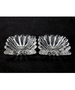 Pair of Heisey Crystolite #1503 3.25” Square Ashtrays or Pin Dishes - $17.35 CAD