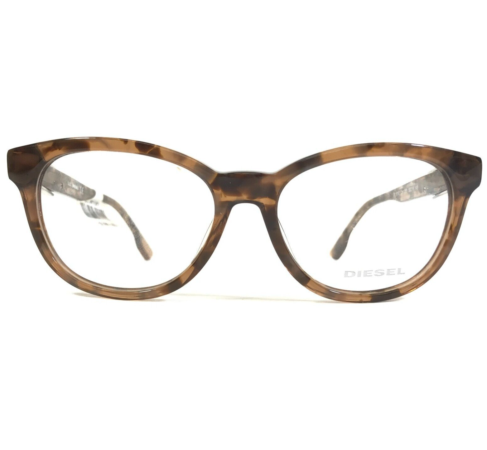 Diesel Eyeglasses Frames DL 5112 Col.055 Brown Light Havana Tortoise 52-16-145 - £52.14 GBP