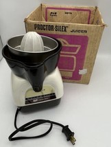 Vintage Proctor Silex Electric Juicer Oscillating Strainer #J101W w/ Box - £29.08 GBP