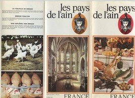 Les Pays De L&#39;Ain France Brochure Past and Present  - $17.82