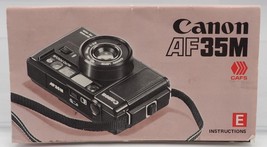 Vintage Canon AF35 35mm Camera Instructions Manual - £11.60 GBP