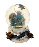 Boyds Bears, The Flying Lesson...This End Up, Musical Water Globe MIB - £19.94 GBP