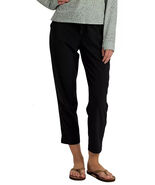 Free Fly Women&#39;s Breeze Drift Pants Black Athleisure Taper Leg Size Smal... - €51,13 EUR