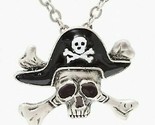 NEW 2009 MYSTICA ACCESSORY PIRATE SKULL CAPTAIN PENDANT - $15.49