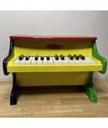 MELISSA &amp; DOUG ~ LEARN TO PLAY PIANO ~ PRIMARY COLOR WOOD ~ 25 KEYS ~ UP... - £24.99 GBP