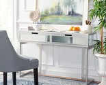 Safavieh Home Collection Enzo 2-Drawer Desk, Medium, Silver/Mirror - $416.99