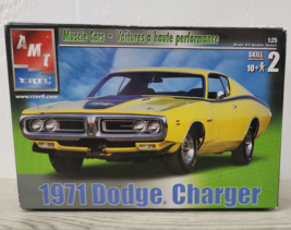 20002 AMT/ERTL Muscle Cars 1971 Dodge Charger 1/24 - Open & Partially Assembled - $29.02