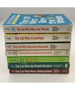 Lilian Lillian Jackson Braun ~ The Cat Who Series~ Book Books Lot of 7 - $8.92