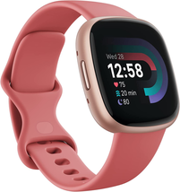 Fitbit Versa 4 Fitness Smartwatch GPS 24/7 Heart Rate 40+ Ex Modes Sleep Track - £178.67 GBP
