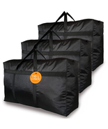 3PCS 110L Extra Large Foldable Waterproof Bags,Double Zipper, Strong Han... - €45,58 EUR