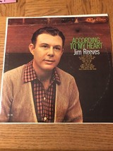 Jim Reeves According To My Heart Album - £7.90 GBP