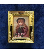 1:12 scale dollhouse miniature wall decor framed world painting replica #25 - £3.73 GBP