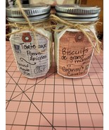 Duo of Candles - Apple Pie &amp; Granny&#39;s Cookies - €10,49 EUR