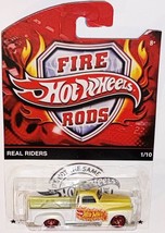 &#39;52 Chevy Custom Hot Wheels Fire Rods Series w/ Real Riders - £75.37 GBP