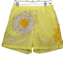 Nike Project Uphoria Floral Athletic Shorts Daisy Embroidered Applique Women&#39;s M - $21.78