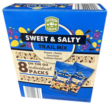 Southern Grove Sweet &amp; Salty Peanut Raisins Cocoa Gems Sunflower 8 Ct 1.... - £6.69 GBP
