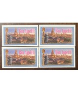 2007 Pixar Edition Monopoly Replacement Pieces: 4 Bon Appetite Cards - $3.42