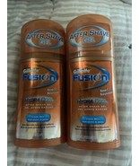 Gillette Fusion hydra cool after shave gel &amp; soothe after shave balm 2 P... - £31.06 GBP