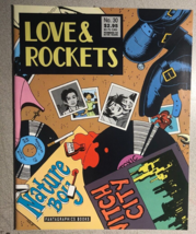 LOVE &amp; ROCKETS #30 2nd printing (1996) Fantagraphics B&amp;W comics magazine FINE - $17.81