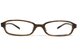 Anne Klein Eyeglasses Frames AK8071 177 Brown Rectangular Full Rim 51-18-135 - $46.54