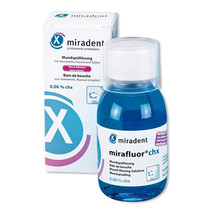 MIRADENT mouthwash mirafluor CHX 0.06% 100 milliliters - $130.08 CAD