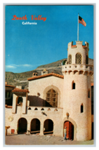 Death Valley California Scotty&#39;s Castle Tourist Attraction Postcard Unposted - £3.94 GBP