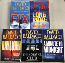 David Baldacci Tradebooks The Fix Long Road To Mercy A Minute To Midnight The X5 - £15.81 GBP