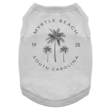 Myrtle Beach South Carolina Relaxed Fit 100% Cotton Gray Tank Top Sizes ... - $19.99