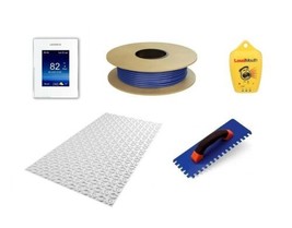Laticrete 240V Strata Heat Kit: WiFi Thermostat, Heating Mat, Cable, Safe Tools - £426.33 GBP+
