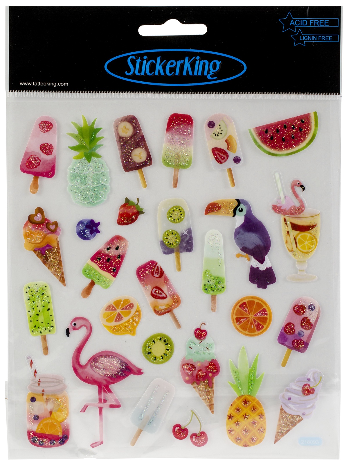 Primary image for Multicolored Stickers-Sweet Tropics