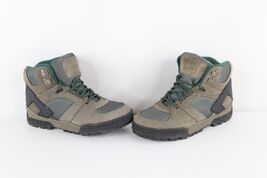 Vtg 90s Streetwear Mens 11 Distressed Suede Leather Padded Ankle Hiking ... - $94.00
