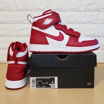 Authenticity Guarantee 
Air Jordan 1 High FlyEase GS 7Y / Womens 8.5 Red... - £143.53 GBP