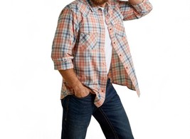Ariat men&#39;s handioch retro long sleeve shirt size S - $42.01 CAD