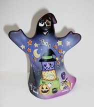 Fenton Glass Amethyst &quot;Booday&quot; 31 Halloween Ghost Figurine Ltd Ed #7/28 K Barley - £216.72 GBP