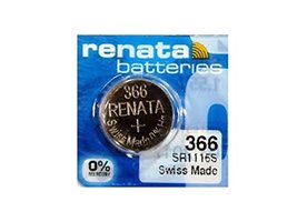 Renata Batteries 366 / SR1116SW Watch Battery (5 Pack) - £8.53 GBP