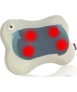 Zyllion Shiatsu Back and Neck Massager with Heat - 3D Electric Kneading ... - $84.79 CAD