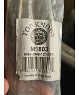 Top Knobs M1803 Wedge 12&quot; Center to Center Handle Cabinet Pull - Cast Iron - $809.81 MXN