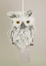 Gisela Graham Grey Plush Owl Plaque - £13.82 GBP