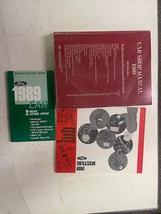 1989 Ford MUSTANG Gt Cobra Servizio Negozio Manuale Set OEM Nero Ewd &amp; - £149.25 GBP
