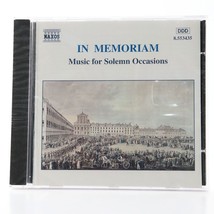 In Memoriam: Music for Solemn Occasions by Various (CD, 1996, Naxos) SEALED New - £12.51 GBP