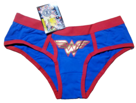 DC COMICS SUPERMAN Women&#39;s Sexy Underwear Blue Red Supergirl WF Medium N... - £6.81 GBP