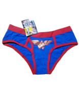 DC COMICS SUPERMAN Women&#39;s Sexy Underwear Blue Red Supergirl WF Medium N... - £6.92 GBP
