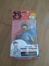 NECA The Simpsons 25 Greatest Guest Stars Series 1 Coach Homer 5&quot; Action... - £15.95 GBP