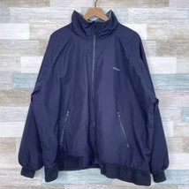 Lands End Soft Shell Squall Polartec 200 Jacket Coat Blue Mens Size XL 4... - $54.44