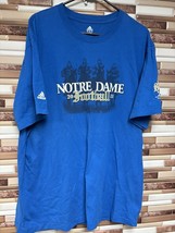 Adidas NOTRE DAME Fighting IRISH Cheer Cheer For Old Norte Dame T-Shirt 2XL - $12.86