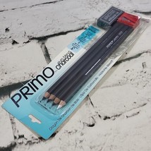 Primo Euro Blend Charcoal Pencil Kit 6pcs General Pencil - £7.88 GBP