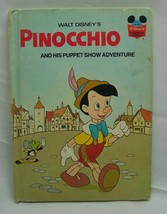 Vintage Walt Disney Wonderful World Of Reading Pinocchio Book 1973 - £11.67 GBP