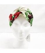 gucci floral print silk head band with tags - £310.09 GBP