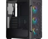 Corsair iCUE 220T RGB AIRFLOW Tempered Glass Mid-Tower Smart ATX Case - ... - $210.70